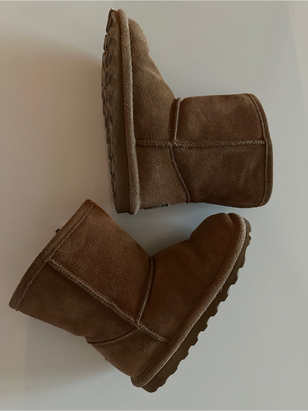 Bear Paw Kids' Elle Zip Short Water Resistant Boot Toddler/Little Kid “Ugg”